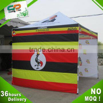 guangzhou branded canopy tent with sides for sale