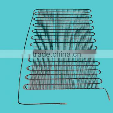 11u Flat Type Wire Tube Condenser For Display Showcase