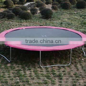 Aosom Pink 14' Fitness Trampoline Replacement Safety Pad Spring Cover photo-2
