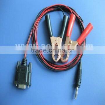 OBDii test cable obd battery clip harness