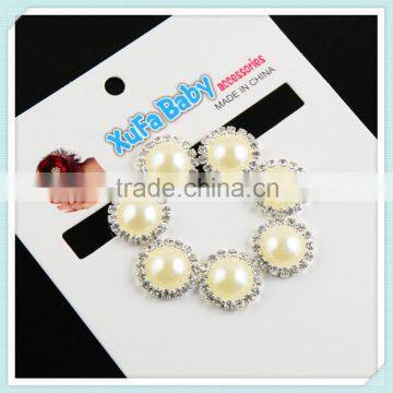 Fashion Bridal gifts shoe shop accessories making lovely elegant pearl and rhinestone shoe button clips on perfect