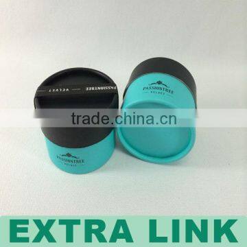 Eyelash curler comestic round tube paper packing box and printing