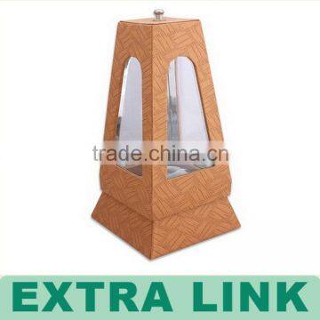 PVC clear plastic display box with hang hole