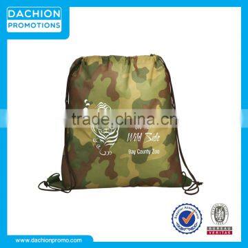 Camo Drawstring Backpack Sportpack