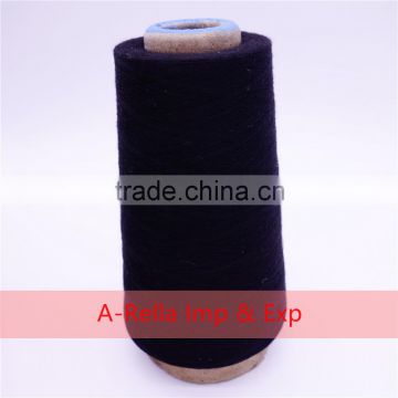 spun polyester yarn 30s/1 in cone knitting yarn socks