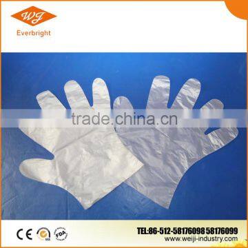 disposable plastic pe long sleeve glove