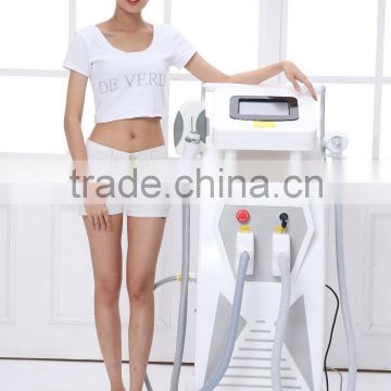 2.6MHZ High Frequency Facial Machine OPT SHR 590-1200nm IPL RF Nd YAG Laser Beauty Equipment