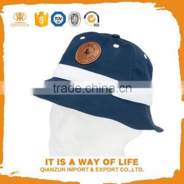 Wholesale foldable cotton fashion 6 panel blank designer custom bucket hat