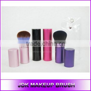 Wholesale Multicolor Retractable Cosmetic Brush with 3colors Nylon Hair