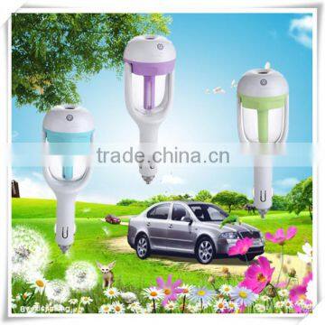 Electronic car humidifier essential aroma oil diffuser humidifier with usb charger