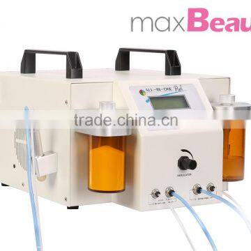 Home use portable facial beauty equipment Crystal diamond microdermabrasion water peeling jet peel machine