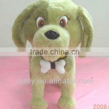 OEM lovely barking plush stuffed dog toy