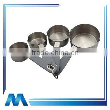 4pcs stainless steel measuring cup set, kitchen measuring spoons