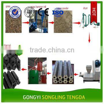 Briquette Making Machine/Complete Biomass Charcoal Briquette Production Line From Wood,Sawdust,Coconut,Rice Husk