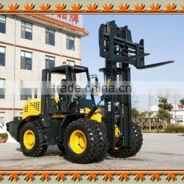 Rough terrain 10 ton 4x4 forklift