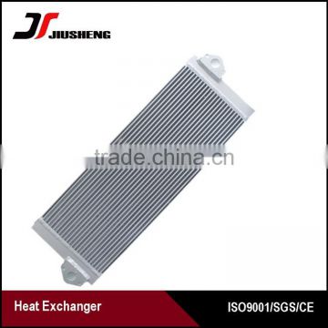 Aluminum SK200-8 excavator hydraulic oil cooler for after markets in stock