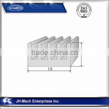 Aluminum profile heatsink in 10 mm