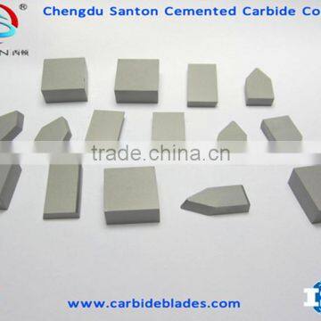 YG6 Various Types Tungsten Carbide Insert Brazed Tips