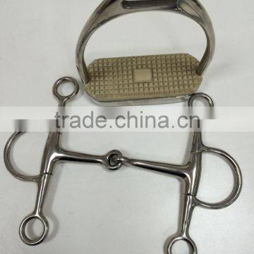 hot sale combination horse mouth rings+stirrups