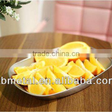 nostalgic metal fruit plates