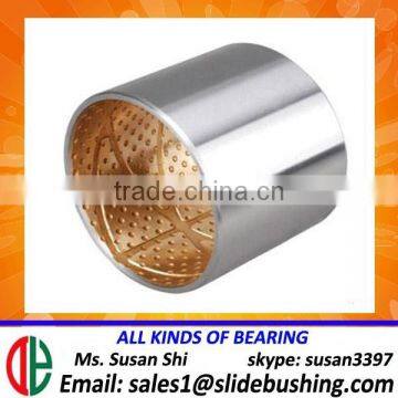 Compound Bush Bimetal Teflon Copper Steel Self Lubricated Bearings Scheibe Teflon Ptfe Thread Seal Tape Bimetal Bushing photo-3