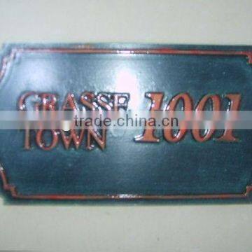 aluminum die cast letters sign board