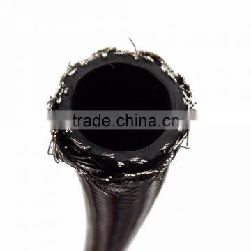 1ft Stainless Steel Braided 1500 PSI -8AN AN8 8-AN Oil Fuel Gas Line Nylon Hose photo-4