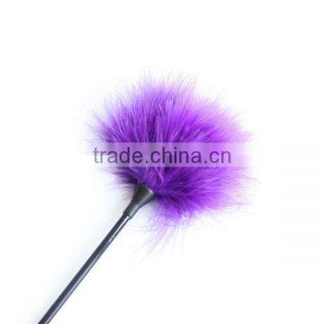 Sex Feather Tickler Purple Sex Feather Tickler for Sex Games Soft Feather Tickler Sex Toy Feather Tickler With Soft Feather,35cm photo-2