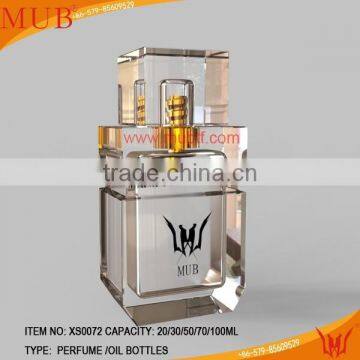 Perfume Bottle Manufacturer/normal Shape Crystal Perfume Bottle