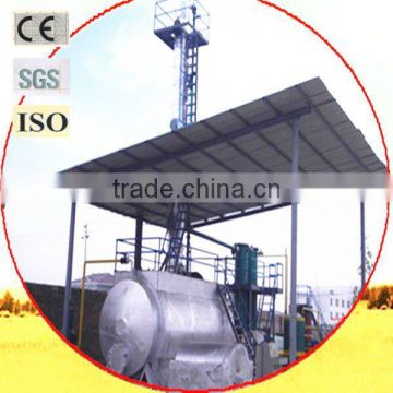 Crude oil recycling machine.