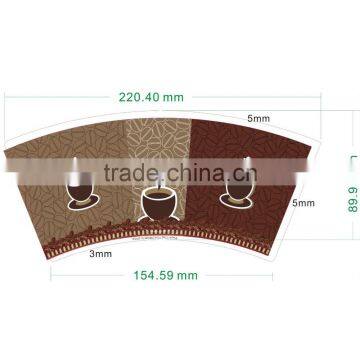 High Quality Waterproof Double pe Paper Cup Blanks photo-6