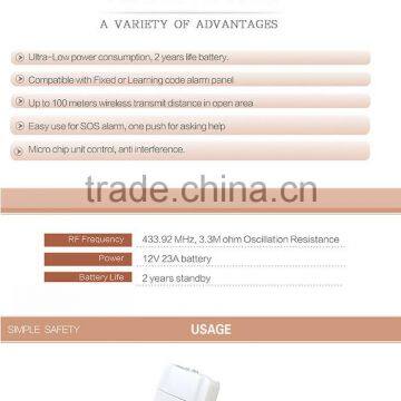 EM-100 GSM Wireless Emergency SOS Panic Button photo-3