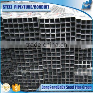 25*25*2.4mm Hot Dipped GI Square Steel Pipe Q195-Q345 photo-2