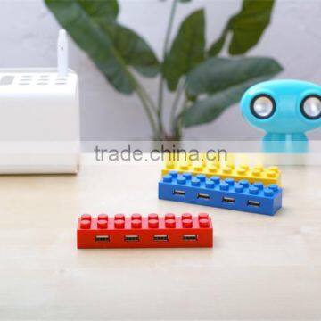 Funny Creative DIY Blocks Calendar Hub Mult - Interfaces USB photo-3