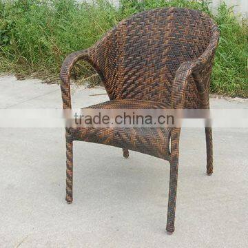 Modern Design Stackable Garden Furniture Rattan Chair photo-6