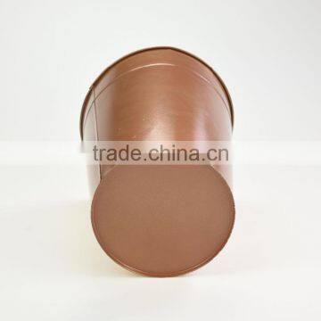 Free Samples Cheap Gold Powder Coated Finish Metal Europe Hotel Restaurant Table Flower Vase photo-4