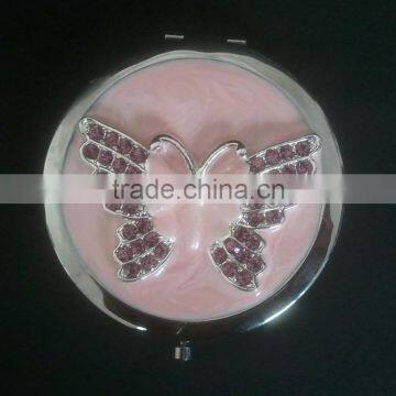 decorative butterfly design decor compact mirror