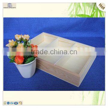 Stylish Custom Size Hotel Hall Use Pine Wooden Tray photo-6