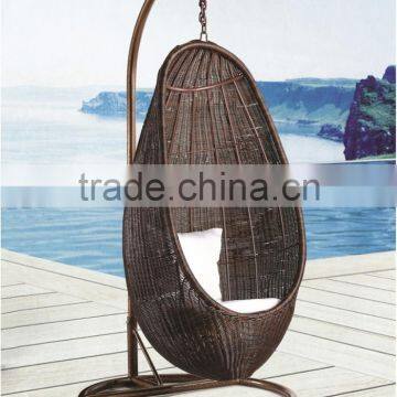 Living room adult baby rattan hanging indoor swing chair