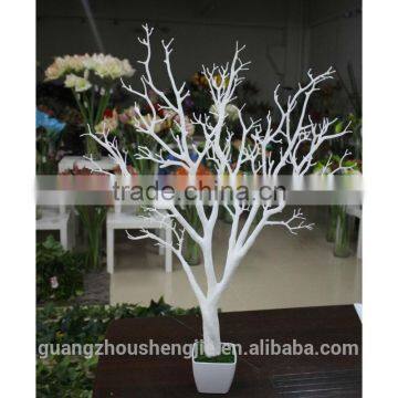 2015 Guangzhou new wholesale life size artificial trees for wedding table decoration