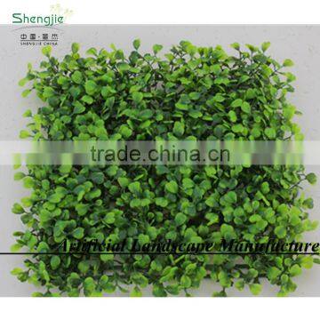 SJLJ013693 wholesale artificial grass mat quality plastic boxwood grass decoration