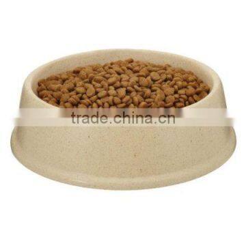 The customize Biodegradable Natrual Bamboo Fiber Pet Bowl