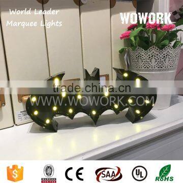 Batman Logo Marquee Light for Kids Room Decoration photo-3