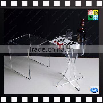 Cheap Price Round Acrylic Coffee Table Center Table Bedroom Side Table photo-3