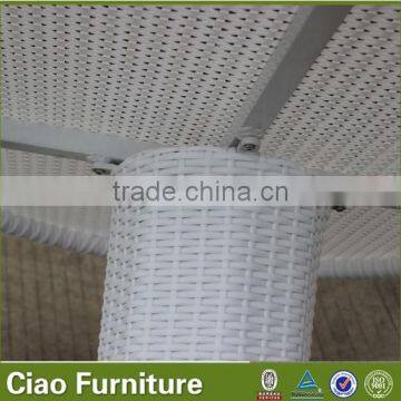 Fiberglass and Rattan Outdoor Table photo-2