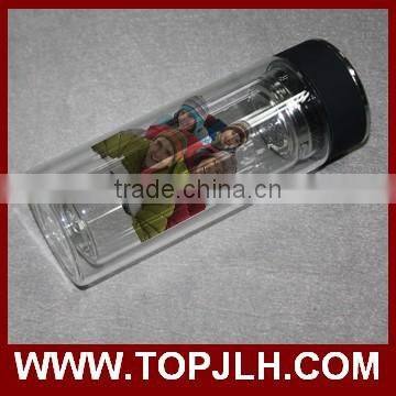 Wholesale Double Wall Sublimation Blank Glass Dring Water Bottle photo-4