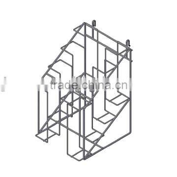 SDI-90209 Grid wall Brochure Display