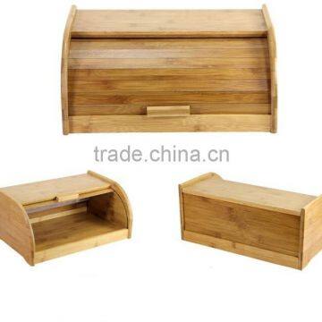 Bamboo Wood Bread Box,kitchen Bread Box, Bread Box photo-5