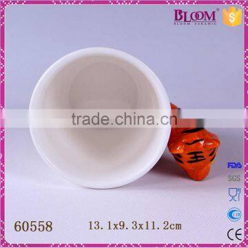 Personalized Tiger Desgin Custom Porcelain Mug photo-5