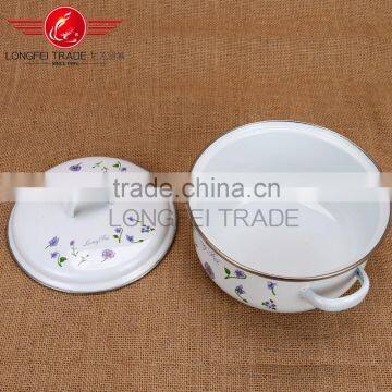 Cheap and Good Quality Hot Sale 3pcs Enamel Coated Cast Iron Cookware With Enamel Lid photo-4